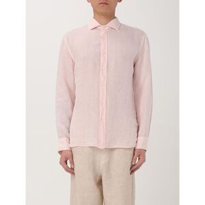120% Lino Shirt Men Blush Pink